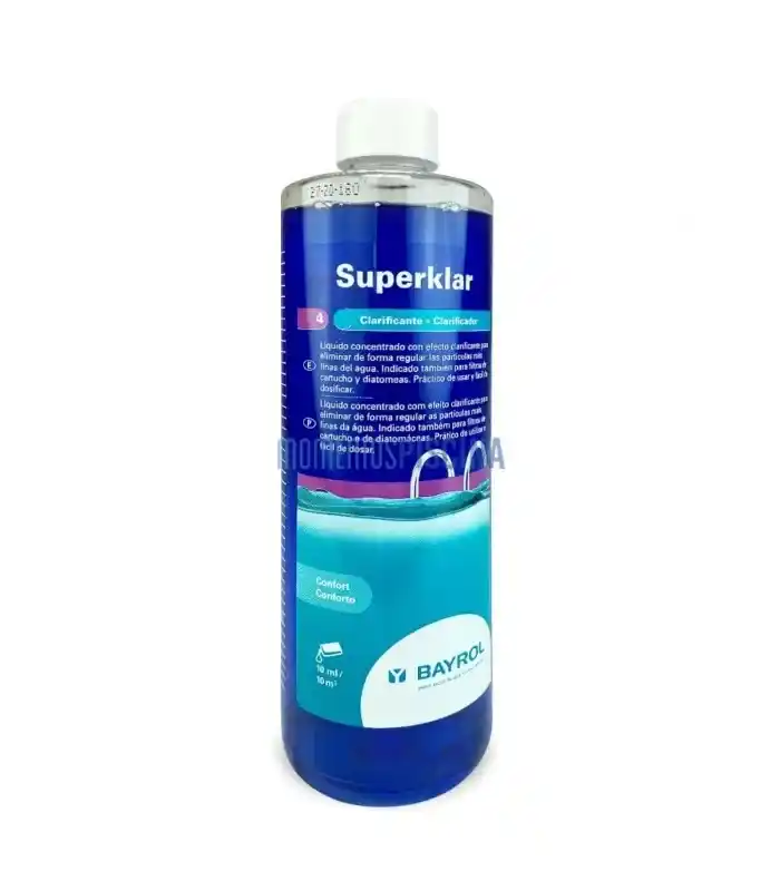 Produto: clarificador de água